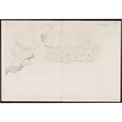 1838 Map of Kings County - Sheet 34, 1863 Print