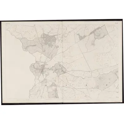 1838 Map of Kings County - Sheet 35, 1861 Print