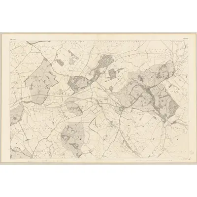 1838 Map of Kings County - Sheet 36, 1840 Print