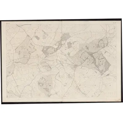 1838 Map of Kings County - Sheet 36, 1859 Print