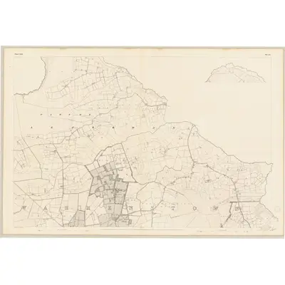 1838 Map of Kings County - Sheet 4 [with inset 4A and extension 4B], 1840 Print