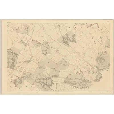 1838 Map of Kings County - Sheet 42, 1840 Print