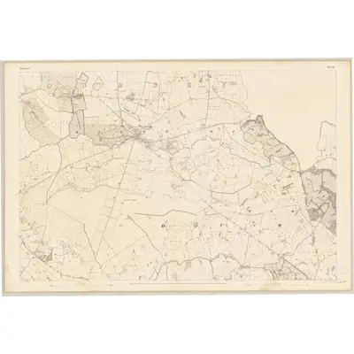 1838 Map of Kings County - Sheet 8, 1840 Print