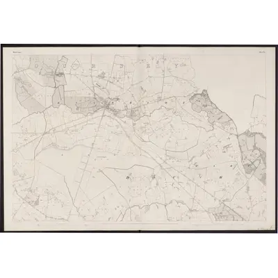 1838 Map of Kings County - Sheet 8, 1860 Print