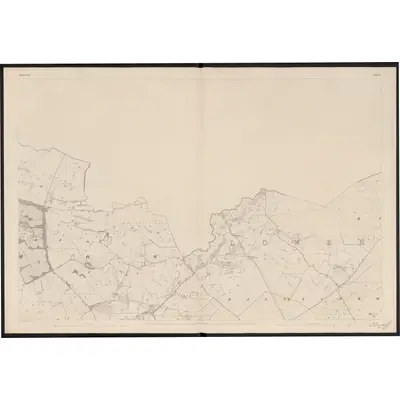 1838 Map of Kings County - Sheet 9, 1853 Print