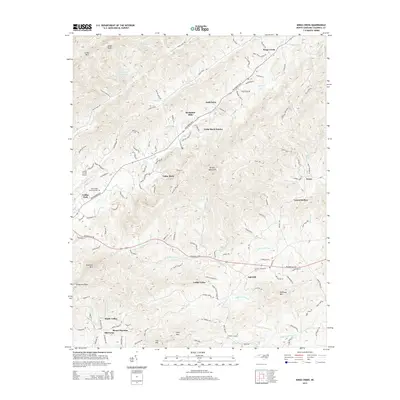 2014 Map of Kings Creek, 2014 Print