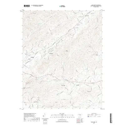 2019 Map of Kings Creek, 2019 Print