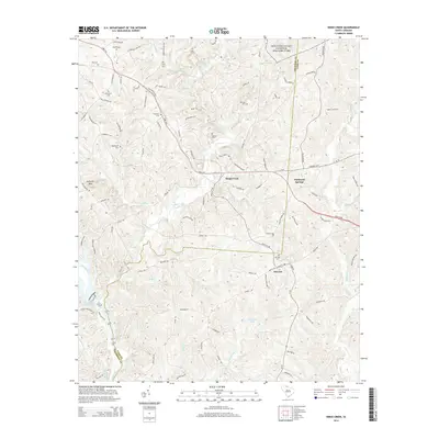 2014 Map of Kings Creek, 2014 Print