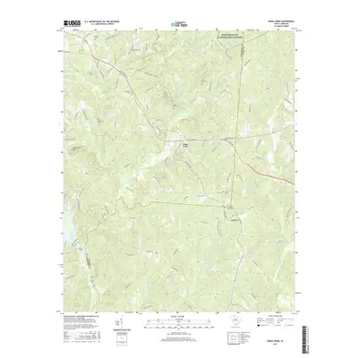 2017 Map of Kings Creek, 2017 Print