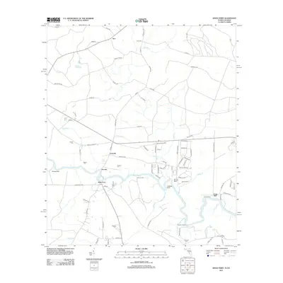2012 Map of Kings Ferry, 2012 Print