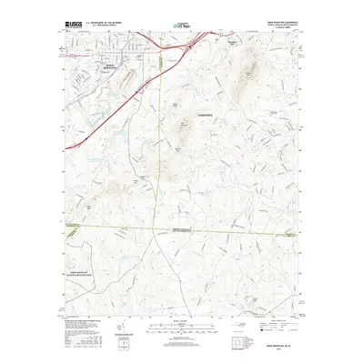 2016 Map of Kings Mountain, 2016 Print