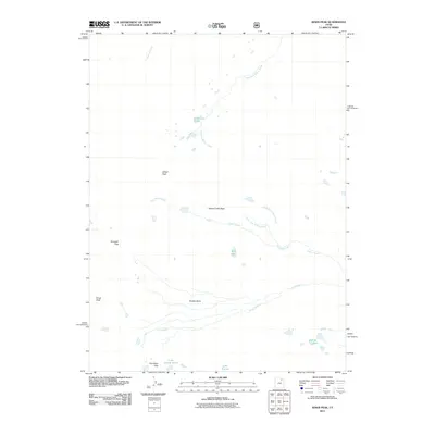 2011 Map of Kings Peak, 2011 Print
