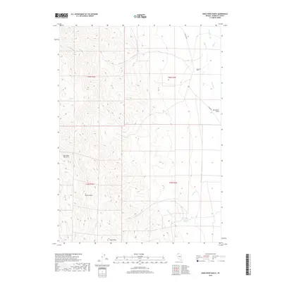 2018 Map of Kings River Ranch, 2018 Print
