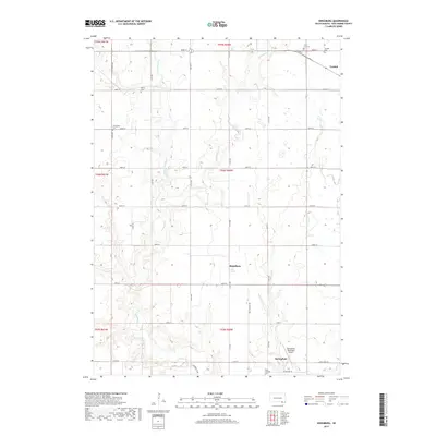 2017 Map of Kingsburg, 2017 Print