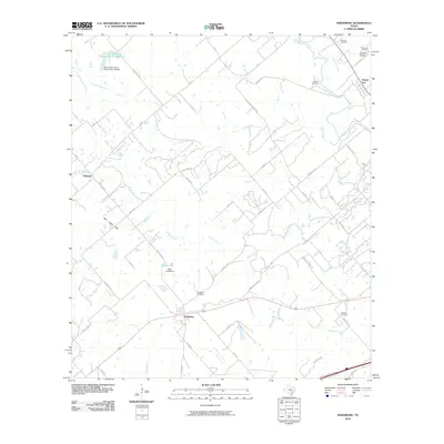 2010 Map of Kingsbury, 2010 Print