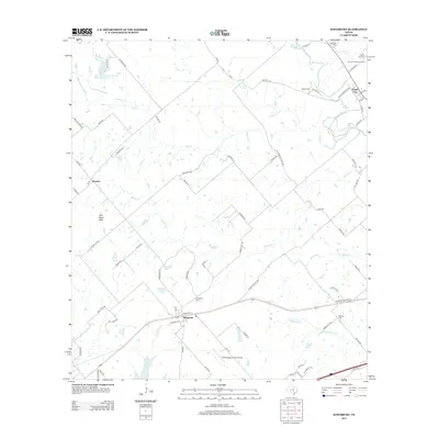 2013 Map of Kingsbury, 2013 Print