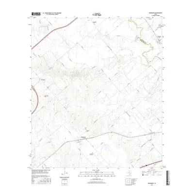 2016 Map of Kingsbury, 2016 Print