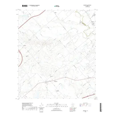 2019 Map of Kingsbury, 2019 Print