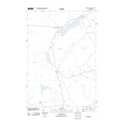 2011 Map of Kingsbury, 2011 Print