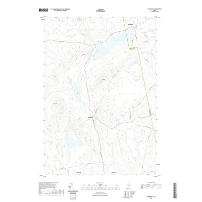 2021 Map of Kingsbury, 2021 Print