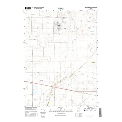 2016 Map of Kingsford Heights, 2016 Print