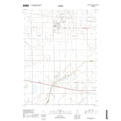 2019 Map of Kingsford Heights, 2019 Print