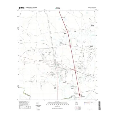 2014 Map of Kingsland, 2014 Print