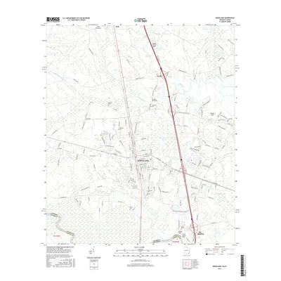 2017 Map of Kingsland, 2017 Print
