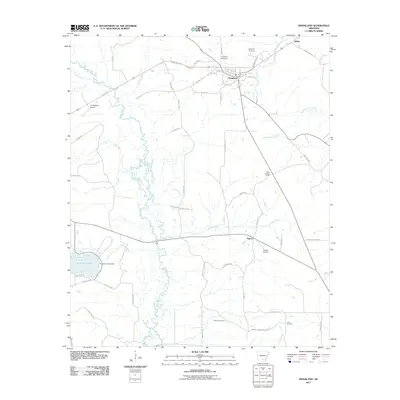2011 Map of Kingsland, 2011 Print