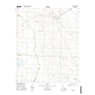 2017 Map of Kingsland, 2017 Print