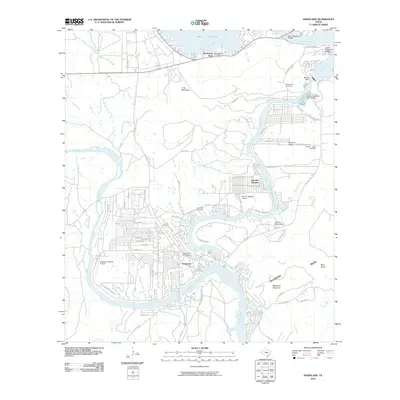 2010 Map of Kingsland, 2010 Print