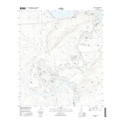 2016 Map of Kingsland, 2016 Print