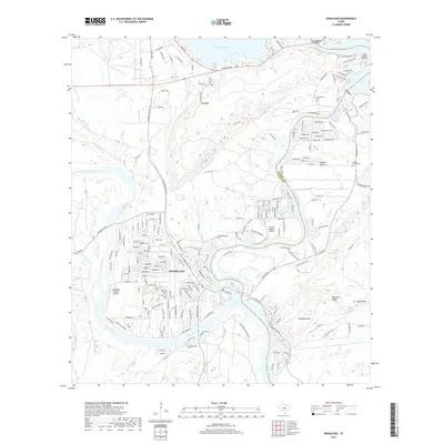 2019 Map of Kingsland, 2019 Print