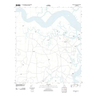 2011 Map of Kingsland NE, 2011 Print