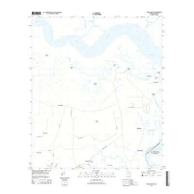 2014 Map of Kingsland NE, 2014 Print