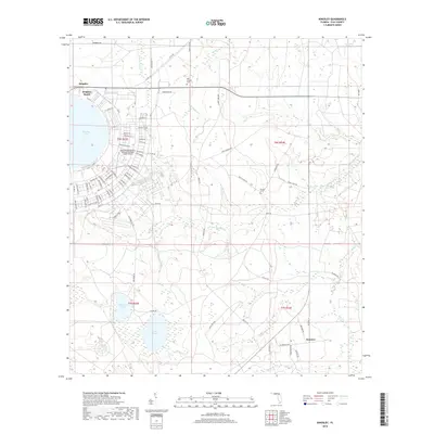 2018 Map of Kingsley, 2018 Print