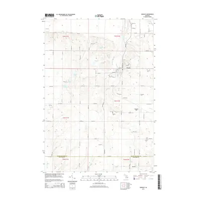 2014 Map of Kingsley, 2014 Print