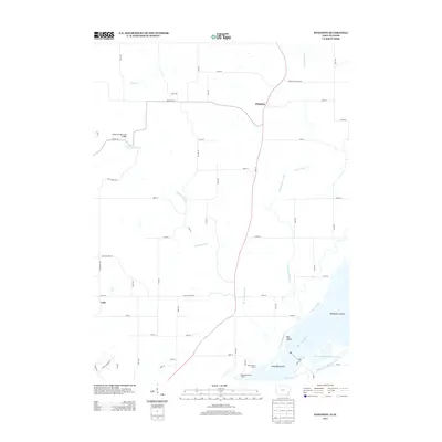 2013 Map of Kingston, 2013 Print