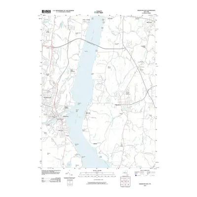 2010 Map of Kingston East, 2010 Print