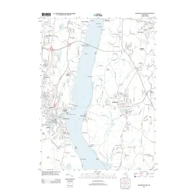 2013 Map of Kingston East, 2013 Print