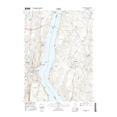 2016 Map of Kingston East, 2016 Print