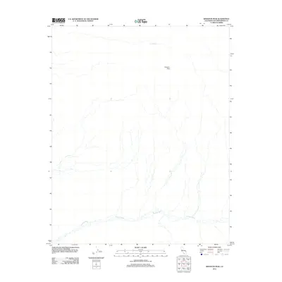 2012 Map of Kingston Peak, 2012 Print