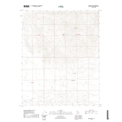 2018 Map of Kingston Peak, 2018 Print