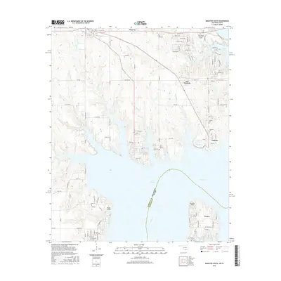 2016 Map of Kingston South, 2016 Print