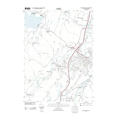 2013 Map of Kingston West, 2013 Print