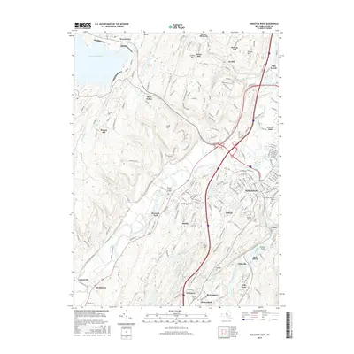 2016 Map of Kingston West, 2016 Print