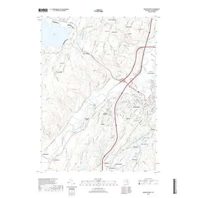 2019 Map of Kingston West, 2019 Print