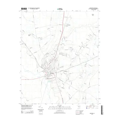 2014 Map of Kingstree, 2014 Print