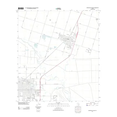 2013 Map of Kingsville East, 2013 Print