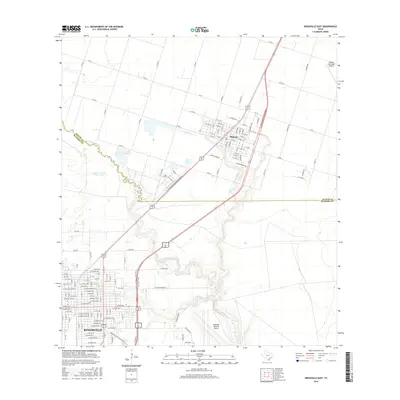 2016 Map of Kingsville East, 2016 Print
